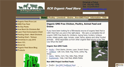 Desktop Screenshot of organicfeedstore.com